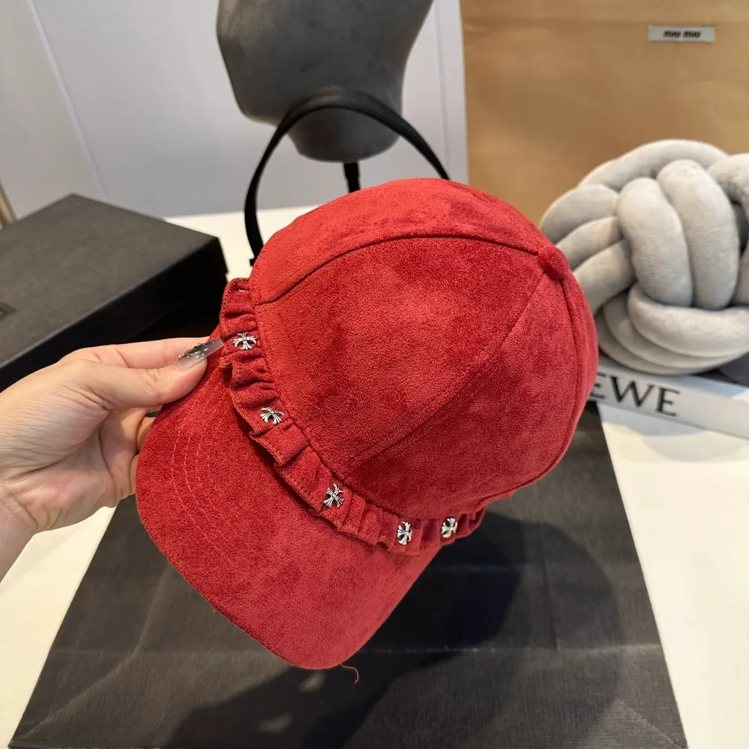 P70 Croxin's new brushed autumn baseball cap, the shape of the hat is super correct, the same style for men and women